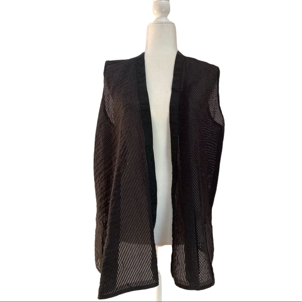 Earl Rutenberg Open Front Longline Vest - Picture 2 of 8